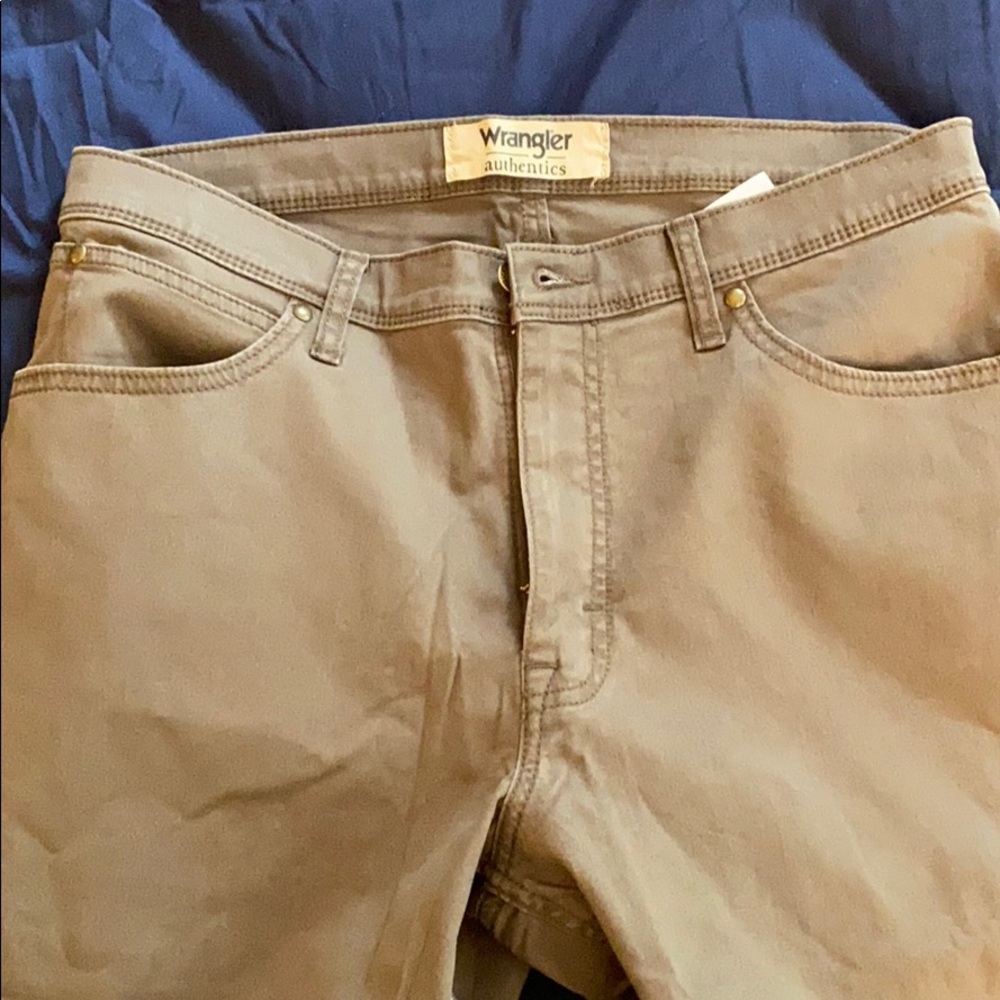 Wrangler Authentics Men's Straight Fit Twill Pant